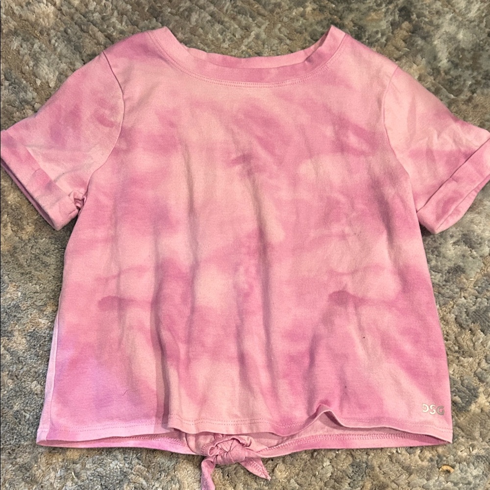 DSG Pink Tie-Dye Tee